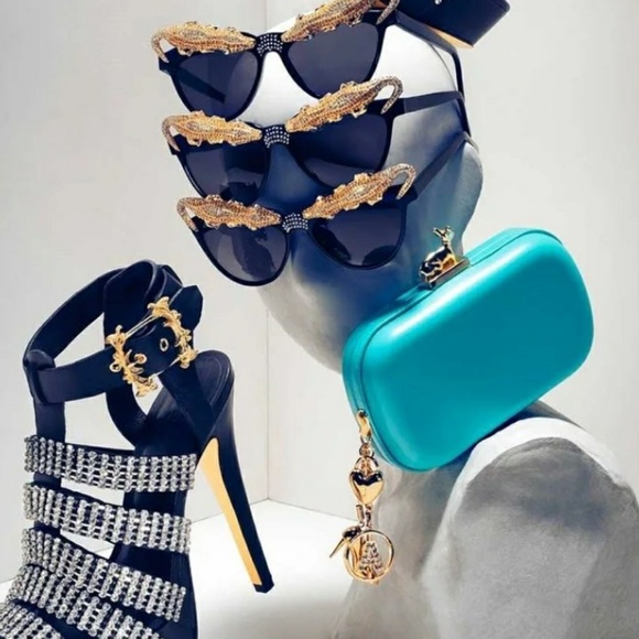 H&M x Anna Dello Russo Clutch NWOT - Picture 1 of 6